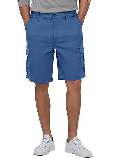 Men's Cotton Cargo Short Casual Shorts for Outdoor Short